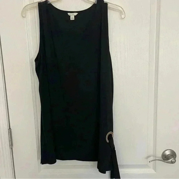 Cato Tops - Dressy Tank Top With Side Tie